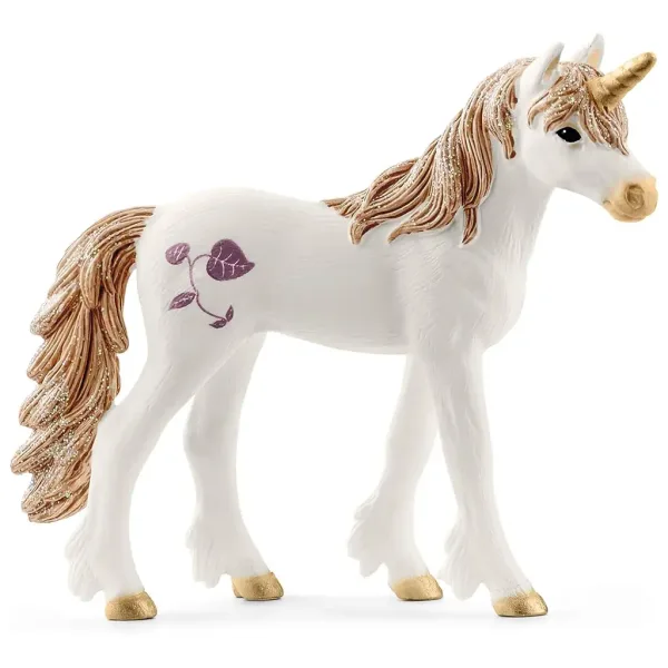 Schleich: Bayala - Třpytivý květinový dům s jednorožci, stájí a jezírkem herní set (42455) obrázek 3