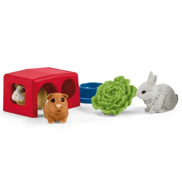 Schleich: Farm World - Domov pro králíky a morčata herní set obrázek 3