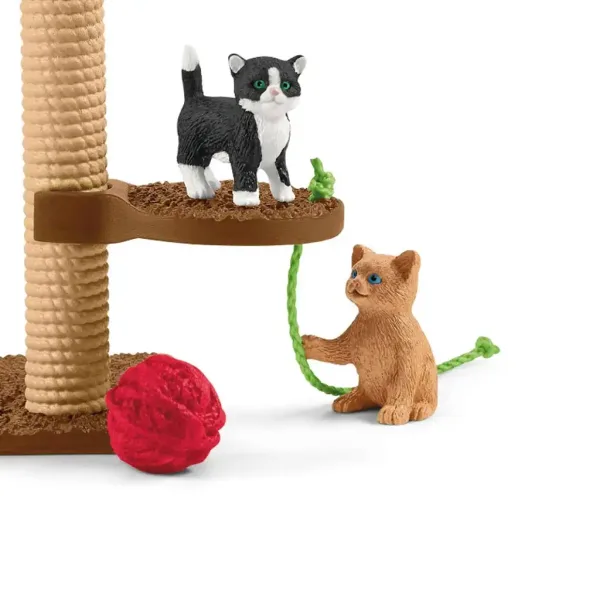 Schleich: Farm World - Herní zážitek pro roztomilé kočky herní set (42501) obrázek 5