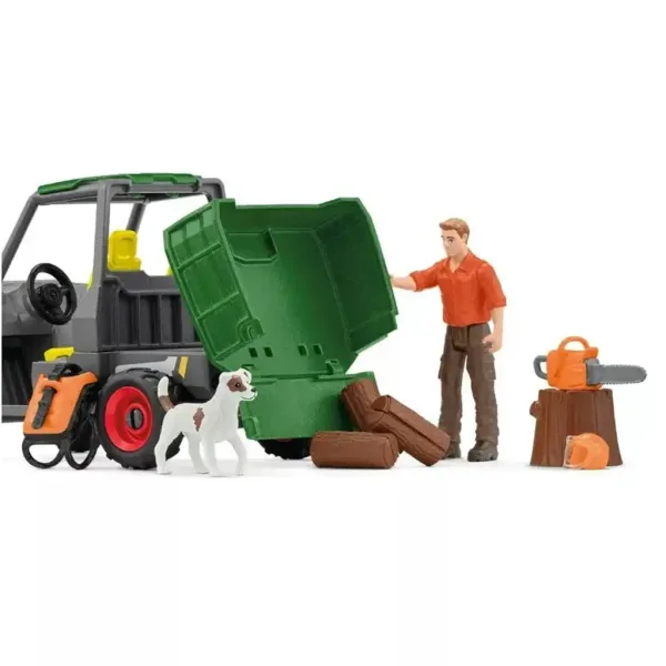 Schleich: Farm World - Lesní práce herní set (42659) obrázek 2