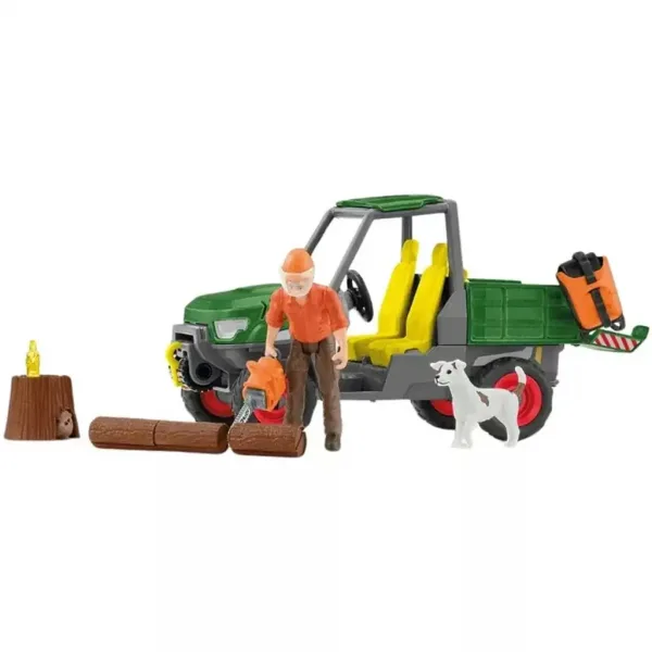 Schleich: Farm World - Lesní práce herní set (42659) obrázek 3