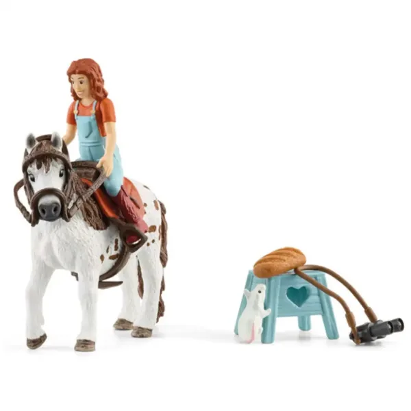Schleich: Horse Club - Mia a Spotty herní sada s figurkou koně (42518) obrázek 2