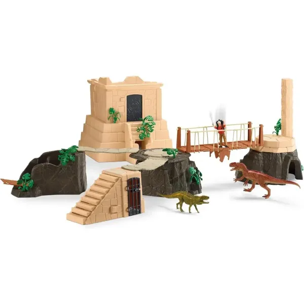 Schleich: Dobytí dinosauřího chrámu set (42656) obrázek 3