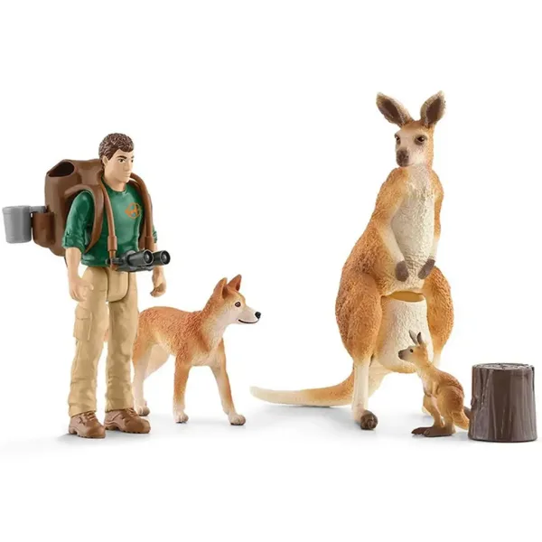 Schleich: Wild Life - Sada figurek Dobrodružství klokanů (42550) obrázek 2