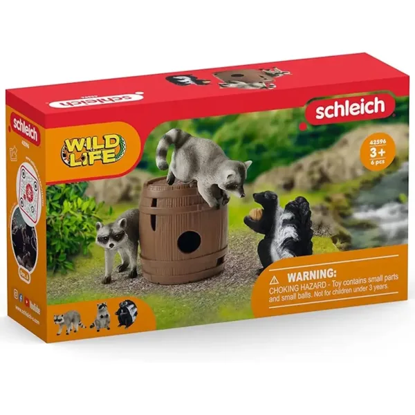 Schleich: Wild Life - Zábava s ořechem figurková sada (42596) obrázek 2