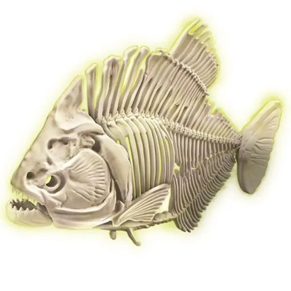Science & Play: Fluoreskující archeologická sada Piranha - Clementoni obrázek 3