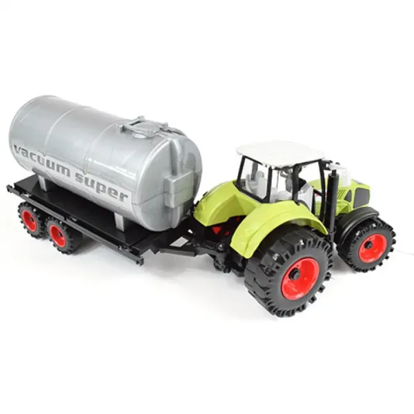 Série Farm Truck: Červený nebo zelený traktor s nádrží na vodu 46 cm obrázek 10