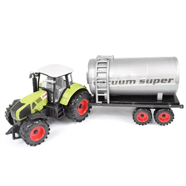 Série Farm Truck: Červený nebo zelený traktor s nádrží na vodu 46 cm obrázek 9