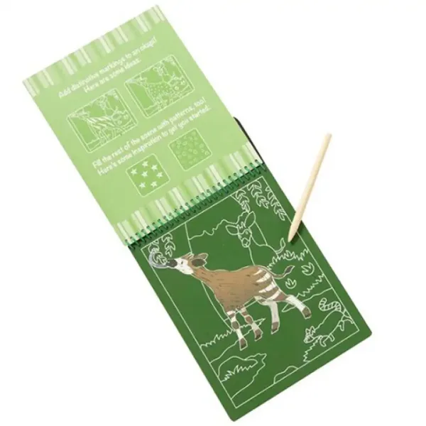 Sešit s obrázky safari - Melissa & Doug obrázek 3