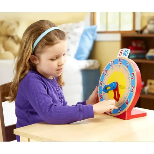 Seznamte se s hodinami! Vzdělávací hračka - Melissa & Doug obrázek 3