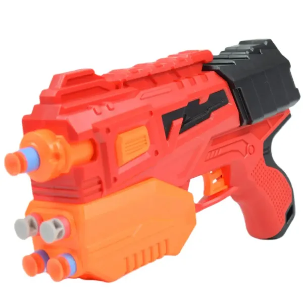 Šílený odpalovač: Manuální set houbového střelce s terčem a střelivem 24cm obrázek 2