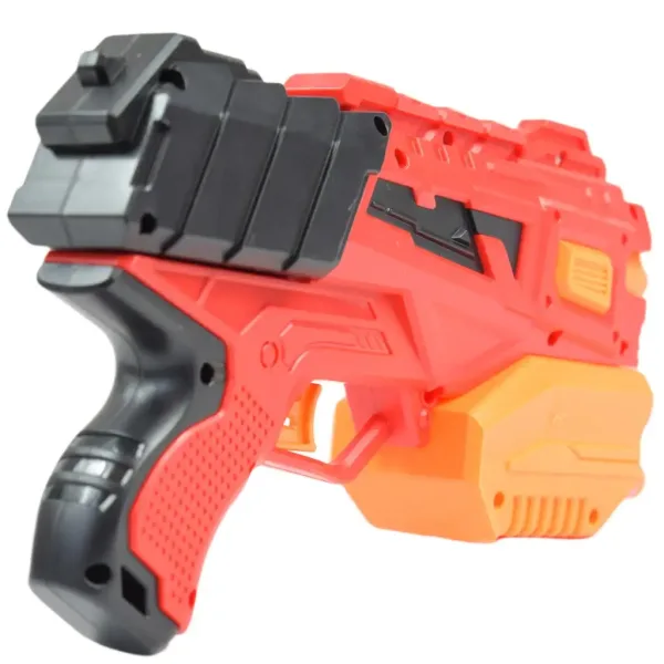 Šílený odpalovač: Manuální set houbového střelce s terčem a střelivem 24cm obrázek 4