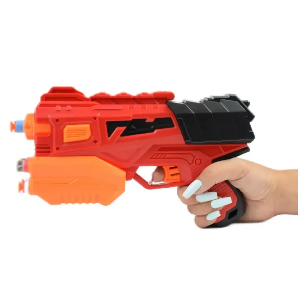 Šílený odpalovač: Manuální set houbového střelce s terčem a střelivem 24cm obrázek 6