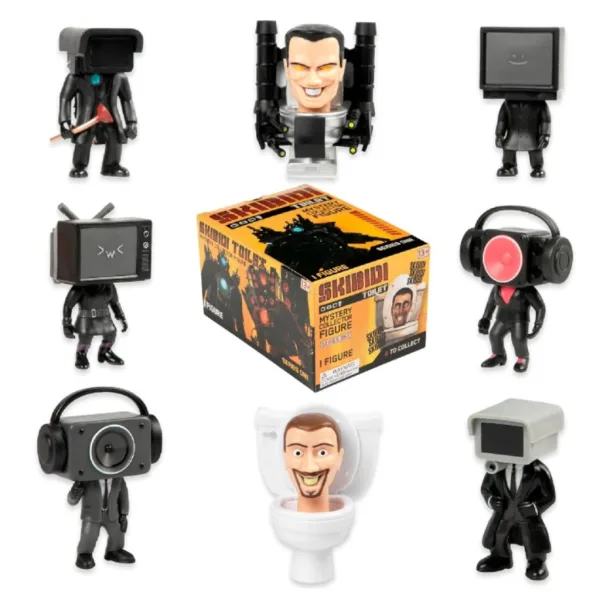 Skibidi Toilet WC překvapení figurka set 1 ks obrázek 2