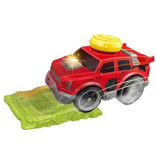 Slam Power červené závodní auto se zvukem obrázek 2