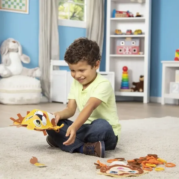 Smyčka! Kreativní sada na výrobu loutek divokých zvířat - Melissa & Doug obrázek 6