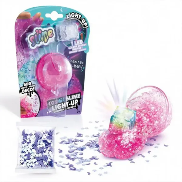 So Slime s LED osvětlením, kosmický slime v různých variantách obrázek 3