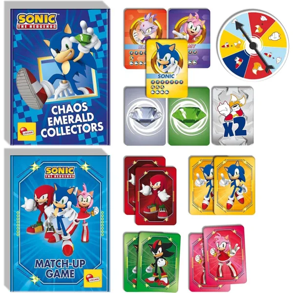 Sonic karetní hra v batohu - Lisciani obrázek 2