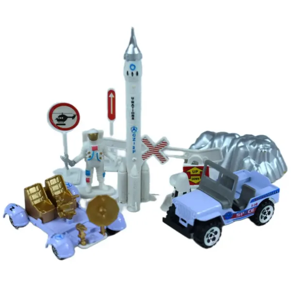 Space Team: Vesmírná hra s vozidly a doplňky v různých variantách 1ks obrázek 6