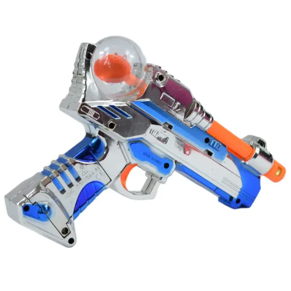 Space Warrior: Elektrická krémová barva vesmírné zbraně s světlem a zvukem 24cm obrázek 3