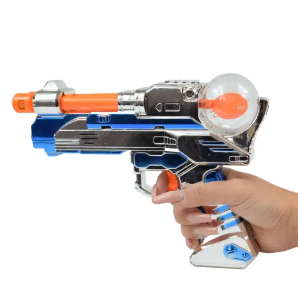 Space Warrior: Elektrická krémová barva vesmírné zbraně s světlem a zvukem 24cm obrázek 5