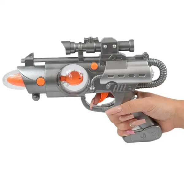Space Warrior: Elektrická vesmírná zbraň se světlem a zvukem 27cm obrázek 4
