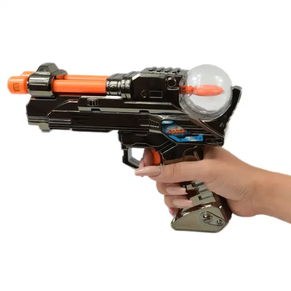 Space Warrior: Kovová elektrická zbraň s světlem a zvukem 24cm obrázek 4