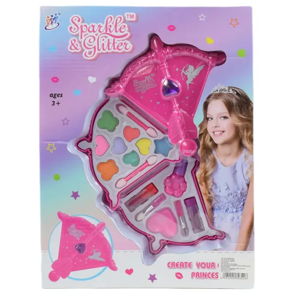 Sparkle & Glitter: Šipkový dvoupatrový make-up set obrázek 5
