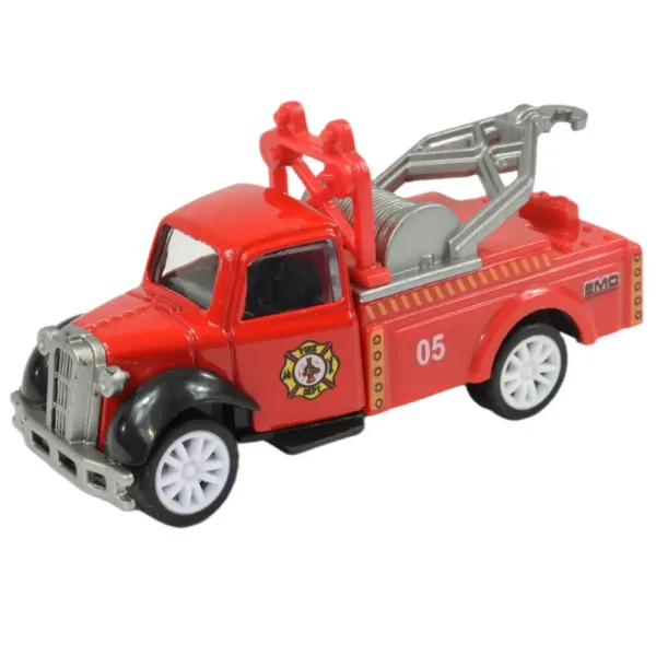 Speed Racer: Požární auto na setrvačník v různých provedeních 7cm 1ks obrázek 2