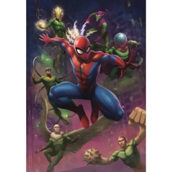 Spiderman a jeho děsiví nepřátelé HQC 1000ks puzzle - Clementoni obrázek 2