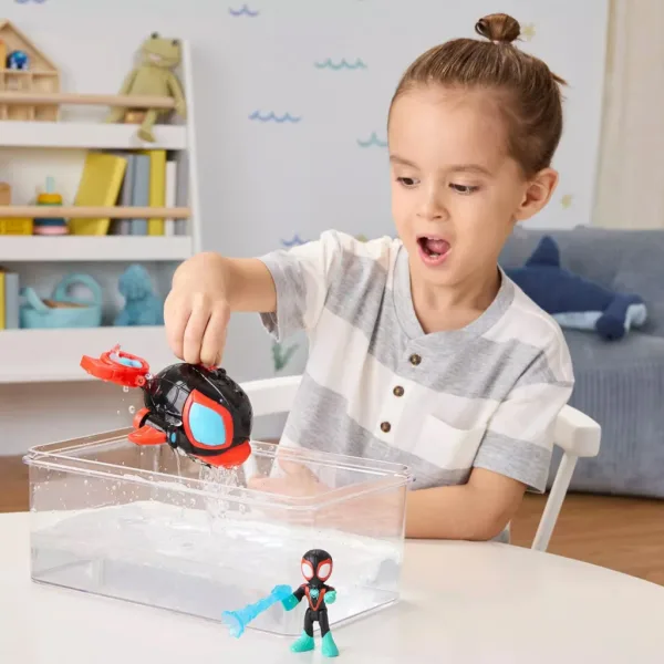 Spidey a jeho úžasní přátelé: figurky a vozidla s měnícími barvami - Spin Dolphin - Hasbro obrázek 4