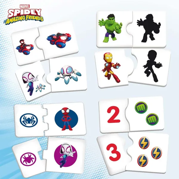 Spidey hrací stůl s 10 rozvojovými hrami - Lisciani obrázek 3