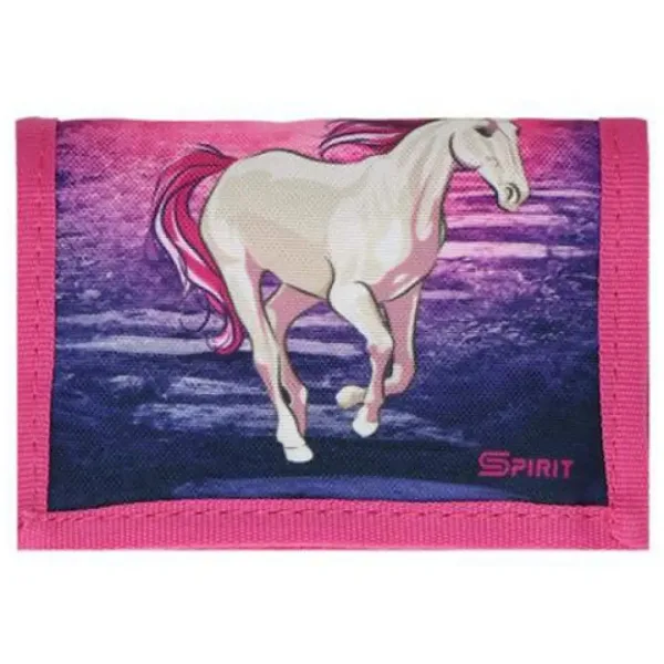 Spirit: Magický jednorožec 3D vzor ergonomická 5dílná školní taška s LED osvětlením 34x22x41cm obrázek 5