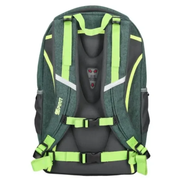 Spirit: Urban zelený ergonomický školní batoh obrázek 4