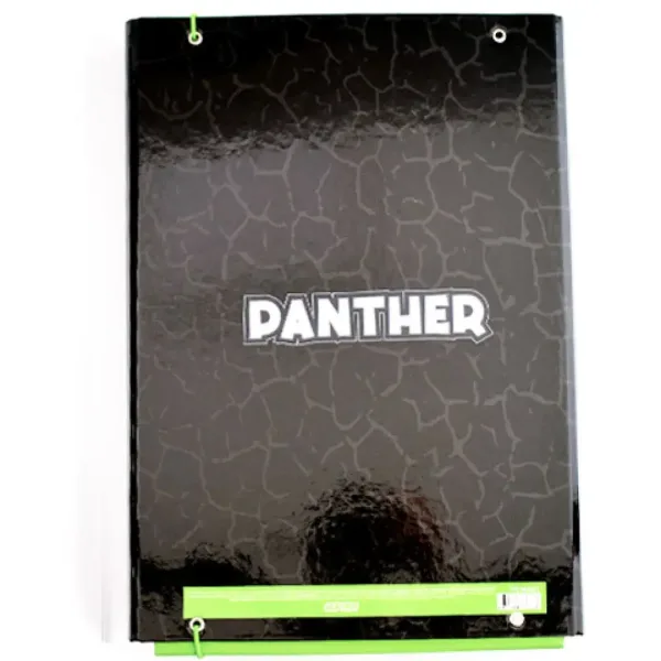 Spirit: Panther černý vzor pantera gumičkový pořadač formátu A4 obrázek 2