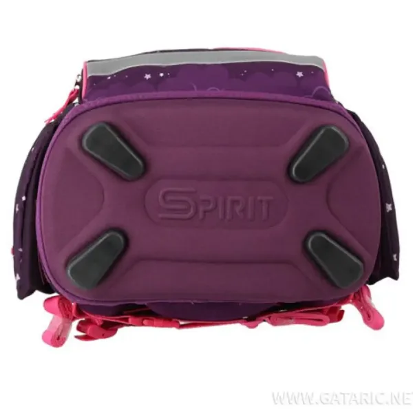 Spirit: Pětidílná školní taška Pegazus v barvě fialové s doplňky a LED světlem obrázek 4
