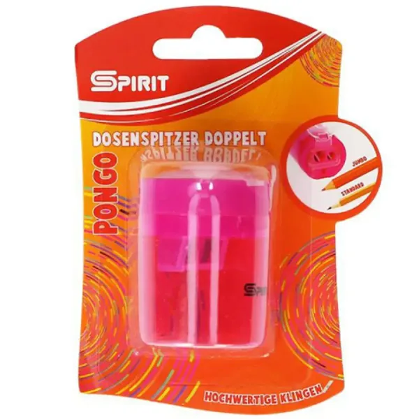Spirit: Pongo 2-otvorová ořezávátka v různých barvách, balení 1 kus obrázek 2