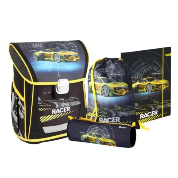 Spirit: Racer 4ks Cool ergonomická školní taška set obrázek 6