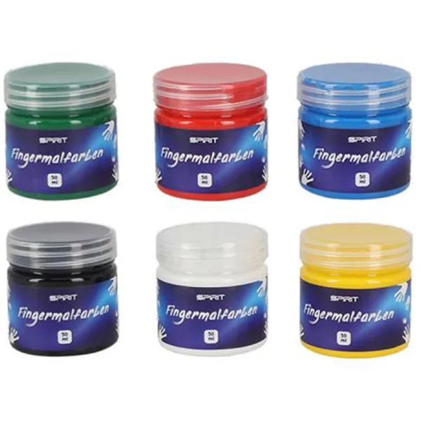 Spirit: Sada barev na prsty 6×50 ml obrázek 2