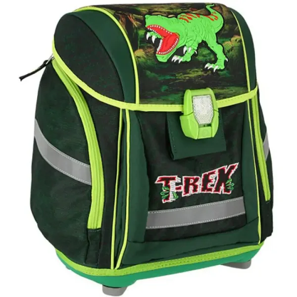 Spirit: T-Rex, 3D vzor, LED školní taška, batoh, sada 5 kusů obrázek 2