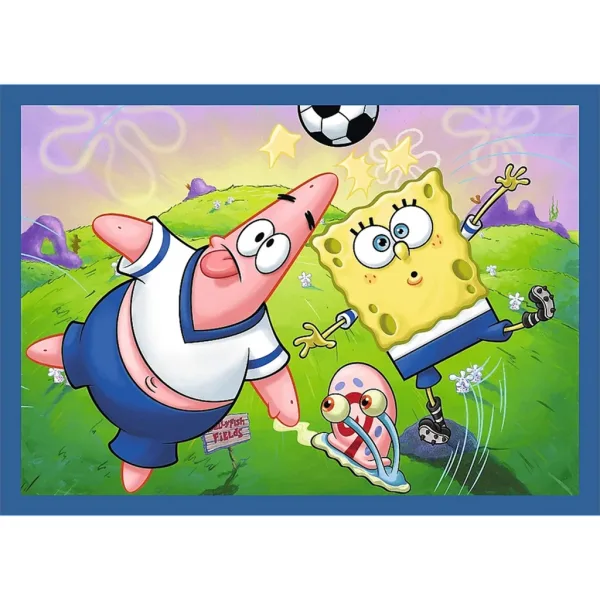 SpongeBob 4 v 1 35-48-54-70dílné puzzle - Trefl obrázek 5