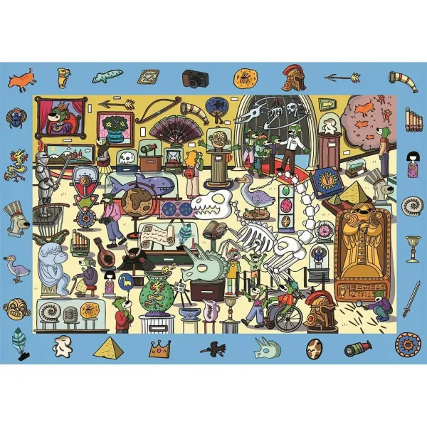 Spy Guy 100dílné puzzle Muzeum - Trefl obrázek 2