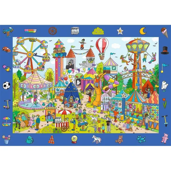 Spy Guy 100dílné puzzle Zábavní park - Trefl obrázek 2