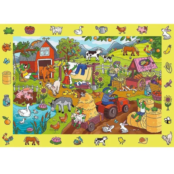Spy Guy 24dílné puzzle Farma - Trefl obrázek 2