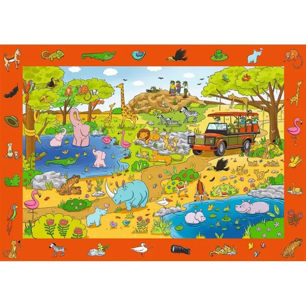 Spy Guy 24dílné puzzle Safari - Trefl obrázek 2