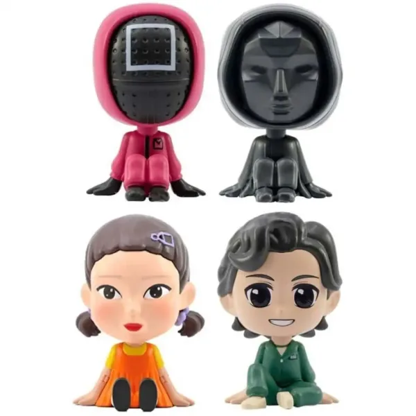 Squid Game Bobble Hero překvapení mini figura 8cm obrázek 2