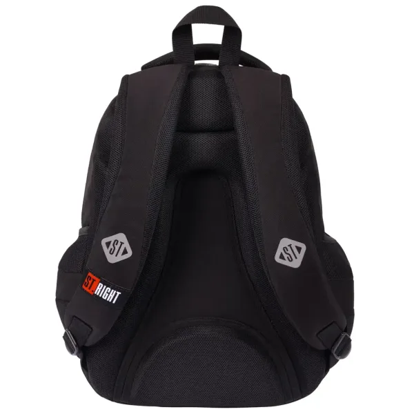 St.Right Black ergonomický školní batoh, BP73 46x31x20cm obrázek 3