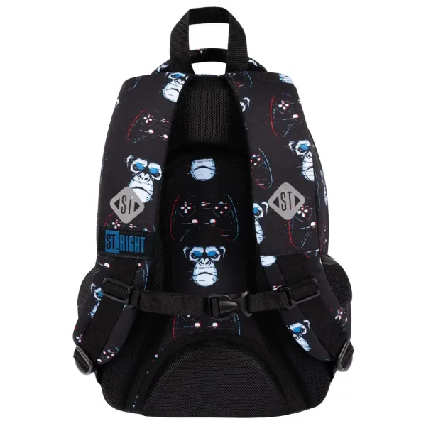 St.Right Blue Gamer ergonomický školní batoh, BP26 39x27x17cm obrázek 2