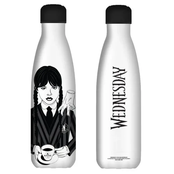 Středa: Nerezová vakuová láhev 500 ml v bílé barvě obrázek 2