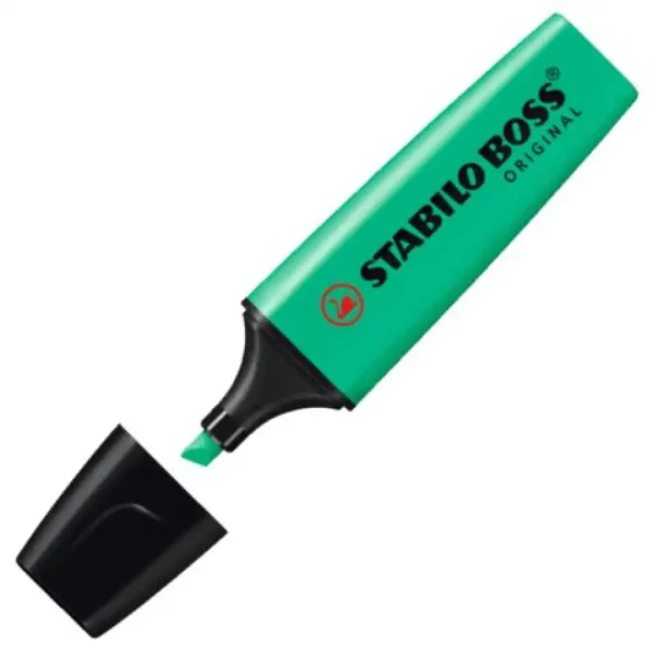 Stabilo: BOSS Original textový zvýrazňovač v tyrkysové barvě 2-5mm obrázek 2